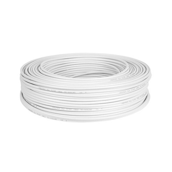 Cablu coaxial cu ecranaj dublu, diametru 5.8 mm, lungime 150 m