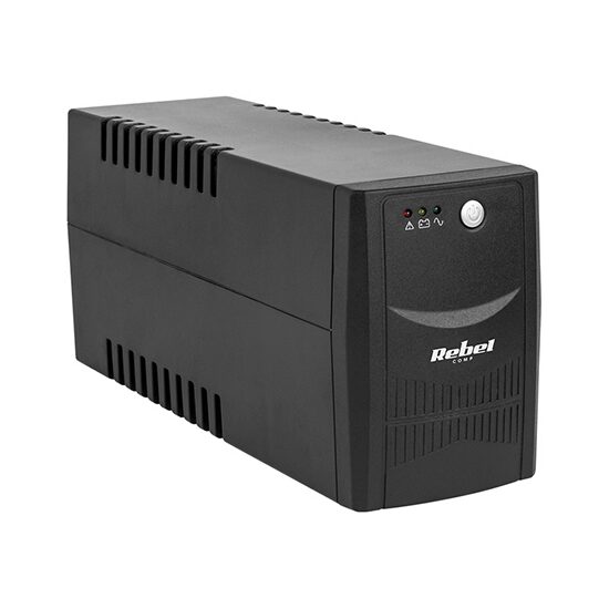 UPS cu acumulator 600 VA/ 360 W, undă sinusoidală sintetizata, 2 prize Schuko