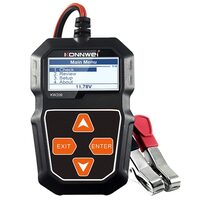 Tester baterie auto 12V pentru tensiune, rezistenta interna, capacitate pornire la rece, Ah