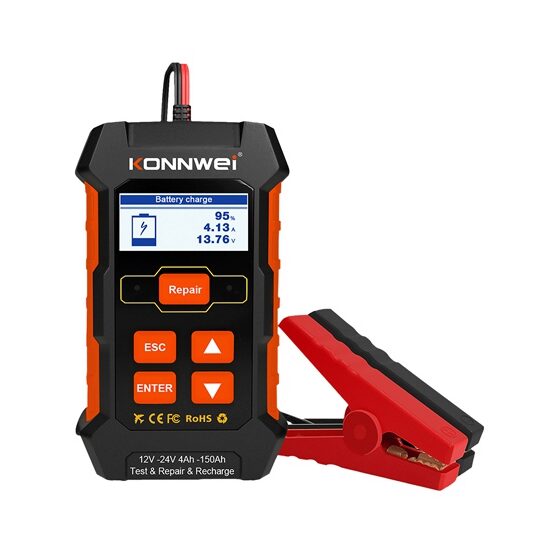 Tester baterii auto, 4-150Ah, Reparare, Intretinere si Incarcare