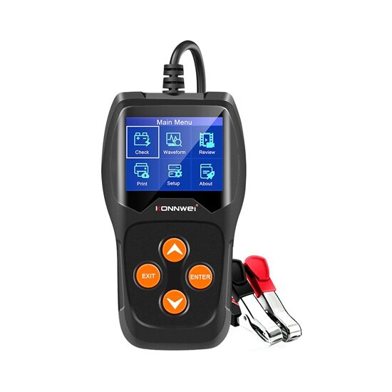 Tester baterii auto 12V, Gama de baterii de lucru 100-2000CCA