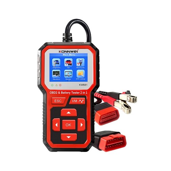 Tester universal diagnoza KW681, functii OBD II/ EOBD