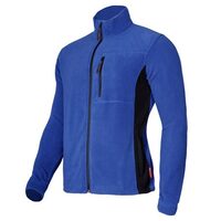Jacheta polar, Albastru, marime 2XL, 3 buzunare