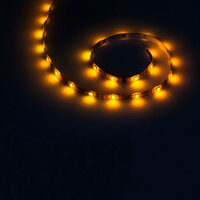 Banda led, Galben, lungime 1 m, 12V DC, putere 7W, IP20