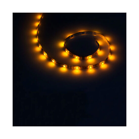 Banda led, Galben, lungime 1 m, 12V DC, putere 7W, IP20