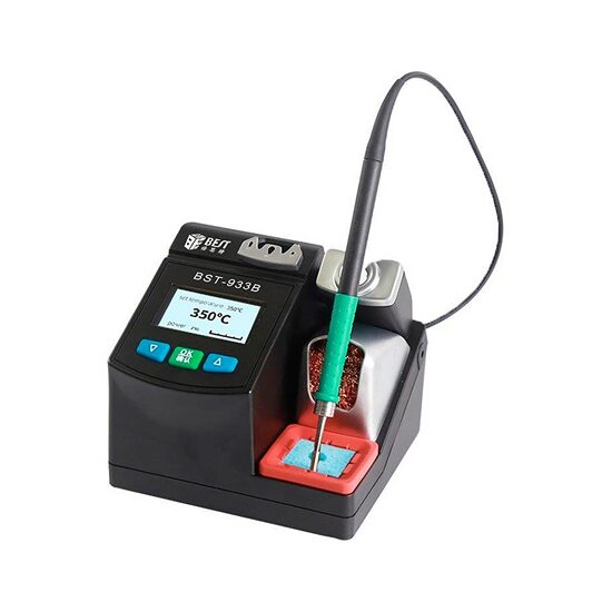 Staţie de lipit cu afişaj digital al temperaturii, 50- 520°C, 130 W