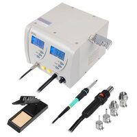 Statie de lipit cu aer cald 160-480 ° C, 4 varfuri, putere reglabila max 320W