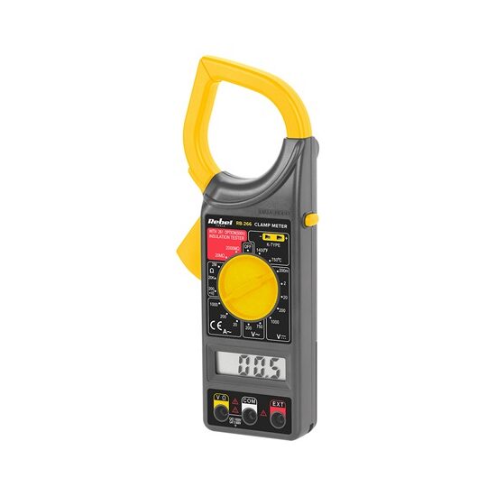 Clampmetru digital 1000 V DC/750 VAC, 1000 A AC, Masurarea temperaturii, verificare continuitate