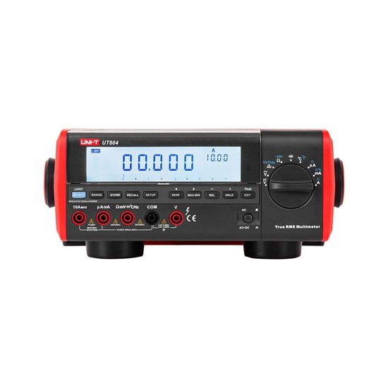 Multimetru de laborator UT804, masurare Tensiune si curent DC/AC, Rezistenta, testare diode si continuitate