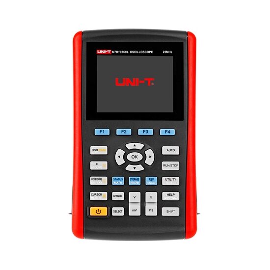Osciloscop UTD1025CL, 25 MHz, miniUSB, 1 canal, LCD color