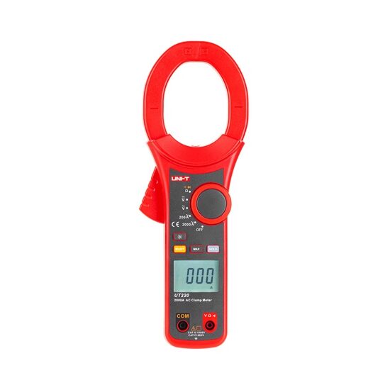 Multimetru tip clampmetru UT220, 200 A AC, 1000 V