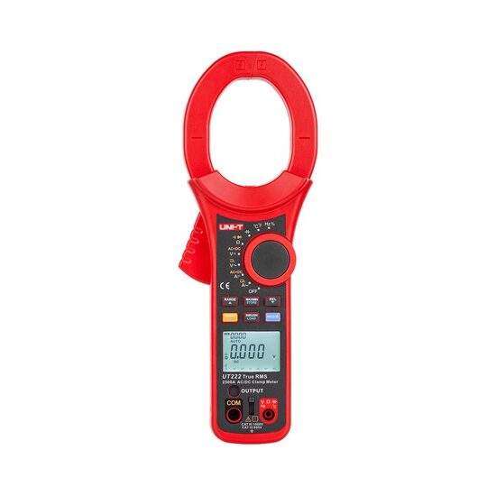 Multimetru tip clampmetru UT222, 2500 A AC/DC, 1000 V 