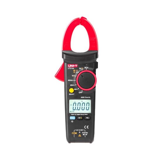 Multimetru tip clampmetru UT213A, 400 A AC, 600 V 