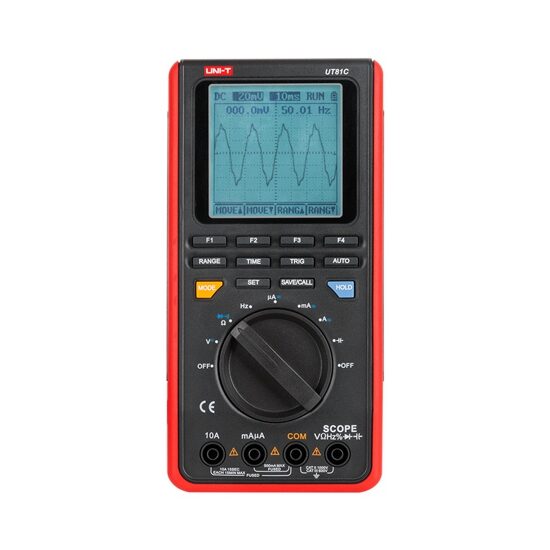 Multimetru digital cu functie osciloscop UT81C, rezistenta, tensiune, curent, capacitate