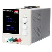 Sursa laborator, Tensiune de ieșire 0-32 V, Curent 0-5 A, Alimentare 220 V AC, Protectie la suprasarcina si la inversare polaritate, 145 x 175 x 284 mm