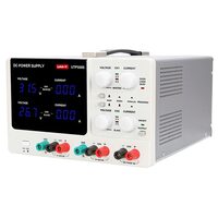 Sursa tripla pentru laborator, Tensiune ieșire 0-32 V, Curent 0-5 A, Alimentare 220 V AC, Protectie la suprasarcina, 260 x 176 x 317 mm