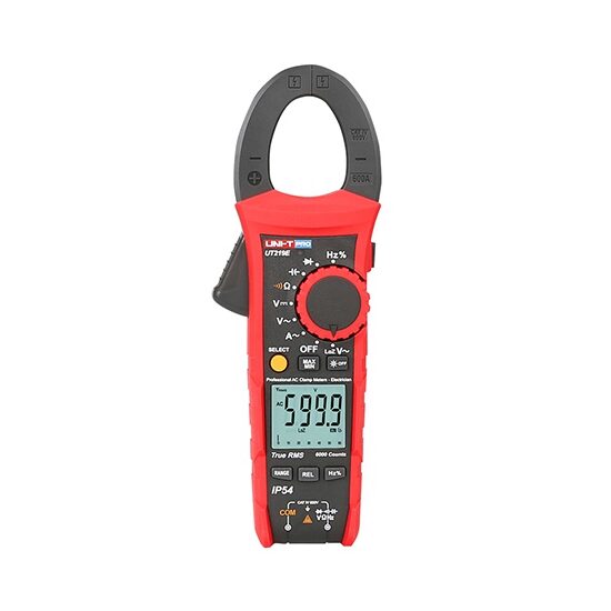 Multimetru tip clampmetru UT219E, 600 A AC, 600 V DC/AC