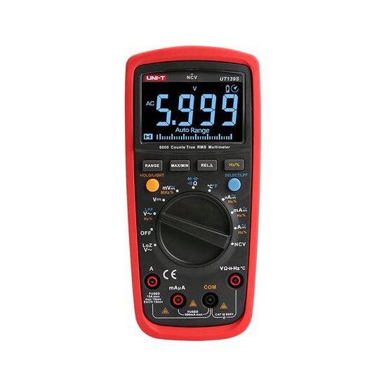 Multimetru digital UT139S, 10 A DC/AC, 600 V