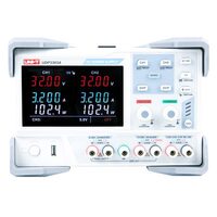 Sursa tripla pentru laborator, Tensiune ieșire 0-32 V, Curent 0-3 A, Alimentare 220 V AC, Protectie la suprasarcina, 143 x 190 x 327 mm