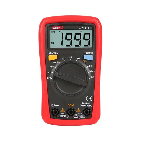 Multimetru digital  UT131A, 2 A AC/DC, 250 V AC/DC