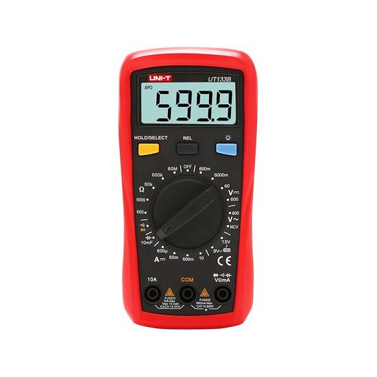 Multimetru digital  UT133B, 10 A AC, 600 V AC/DC