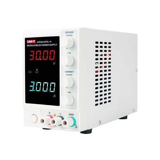 Sursa pentru laborator, Tensiune ieșire 0-30 V, Curent 0-3 A, Alimentare 220 V AC, Protectie la suprasarcina, 105 x 165 x 249 mm