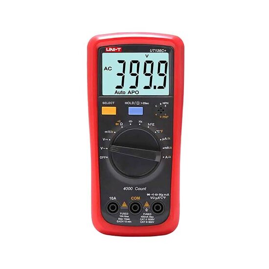Multimetru digital UT136C, 10 A DC/AC, 1000 V