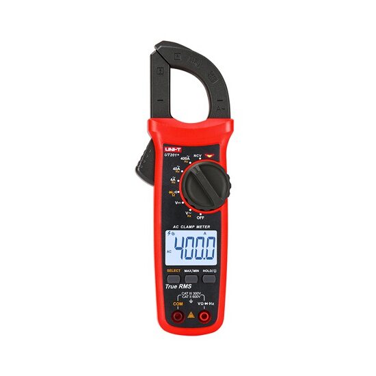 Multimetru tip clampmetru UT201, 400 A AC, 600 V DC/AC