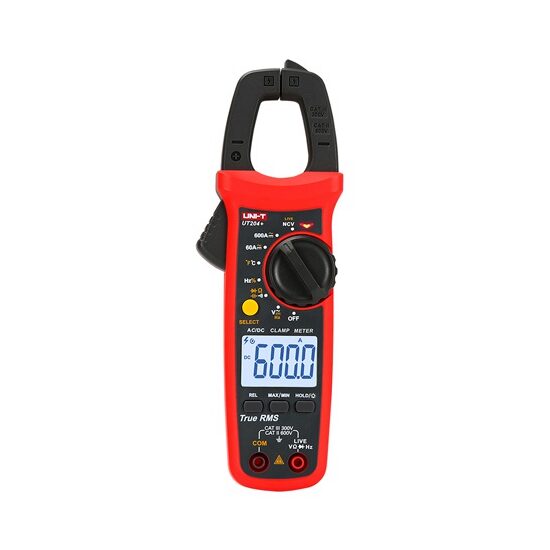 Multimetru tip clampmetru UT204, 600 A AC/DC, 600 V DC/AC