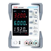 Sursa pentru laborator, Tensiune ieșire 0-32 V, Curent 0-6 A, Alimentare 220 V AC, Protecție la scurtcircuit și suprasarcina, 136 x 194 x 327 mm