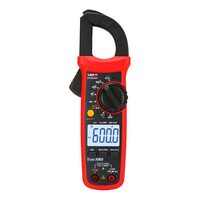 Clampmetru digital 600 V DC/AC, 600 A AC, Rezistenta, Capacitate, Frecventa
