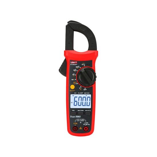 Clampmetru digital 600 V DC/AC, 600 A AC, Rezistenta, Capacitate, Frecventa