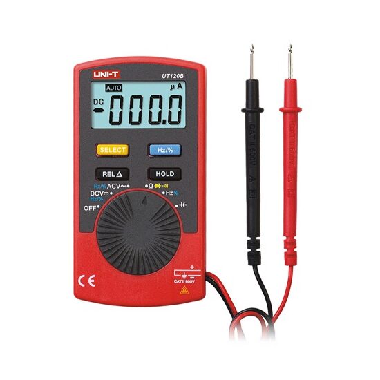 Multimetru digital UT120B, 600 V, continuitate, testare diode, frecventa