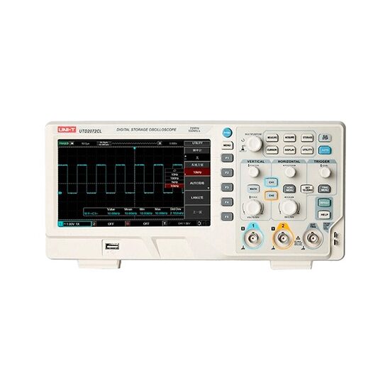 Osciloscop UTD2072CL, 2 canale, 70 MHz, USB