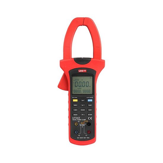 Clampmetru digital 600 V AC, 1000 A AC, Putere, Energie, Frecventa