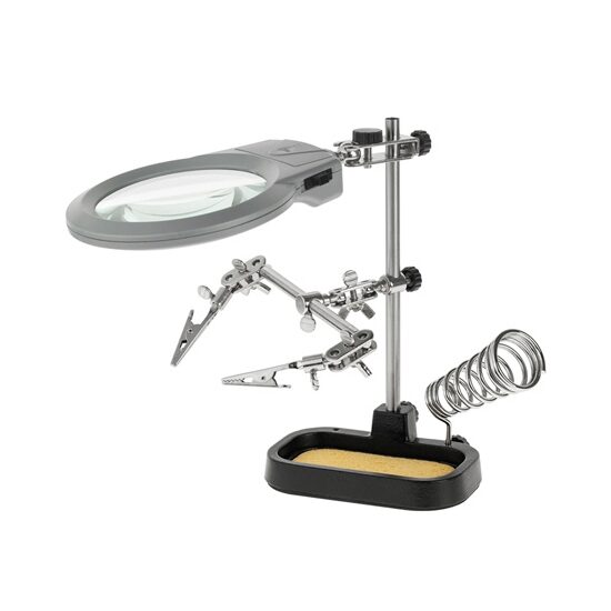 Lampa cu led, clesti si suport letcon 3x