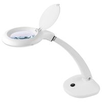 Lupa cu lampa led, 3+12 dioptrii, 4 inch, 6 W