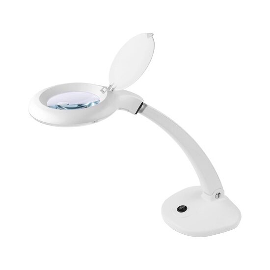 Lupa cu lampa led, 3+12 dioptrii, 4 inch, 6 W