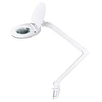 Lupa cu lampa led, 5x, 5 inch, 22 W, prindere de masa