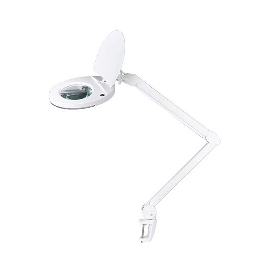 Lupa cu lampa led, 5x, 5 inch, 22 W, prindere de masa