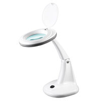 Lupa cu lampa led, 5x, diametru 127 mm, 6 W
