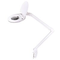 Lupa cu lampa led, 5x, diametru 5 inch, 8 W, 6500 K, 760 lm, prindere de masa
