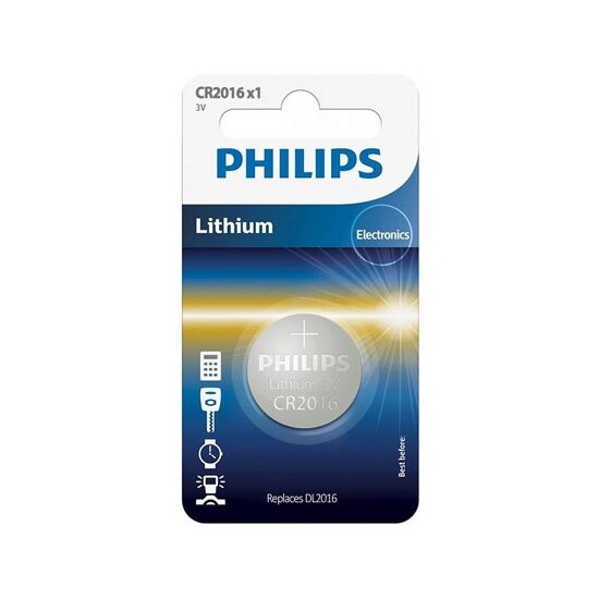 Baterie lithium Philips CR2016