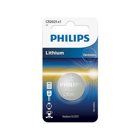 Baterie lithium Philips CR2025