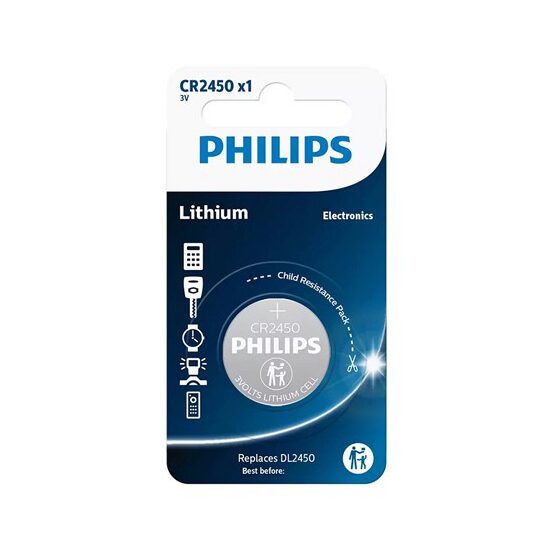 Baterie lithium Philips CR2450