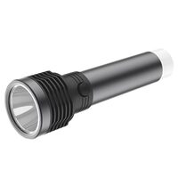Lanterna led cu acumulator, Philips 100 lm, raza 60 m, Aluminiu, 3 W