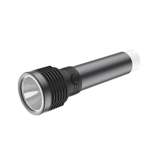 Lanterna led cu acumulator, Philips 100 lm, raza 60 m, Aluminiu, 3 W
