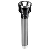 Lanterna led cu acumulator, Platinet 100 lm, raza 60 m, Aluminiu, 5 W