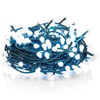 Instalatie luminoasa 200 led-uri, 230 V, exterior IP44, Alb rece, 20 m