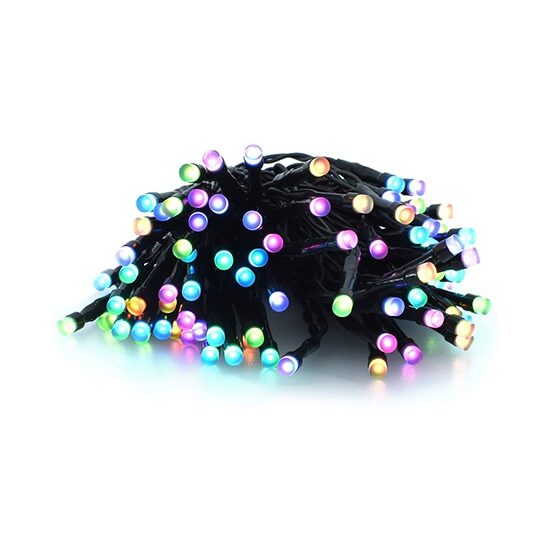 Instalatie luminoasa 96 led-uri, Smart Wi-Fi, Lungime 9.5 m, 230V, IP44, Multicolor